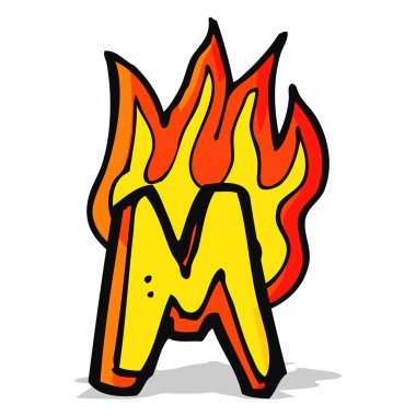 çizgi film yanan mektup