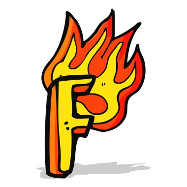 çizgi film yanan mektup