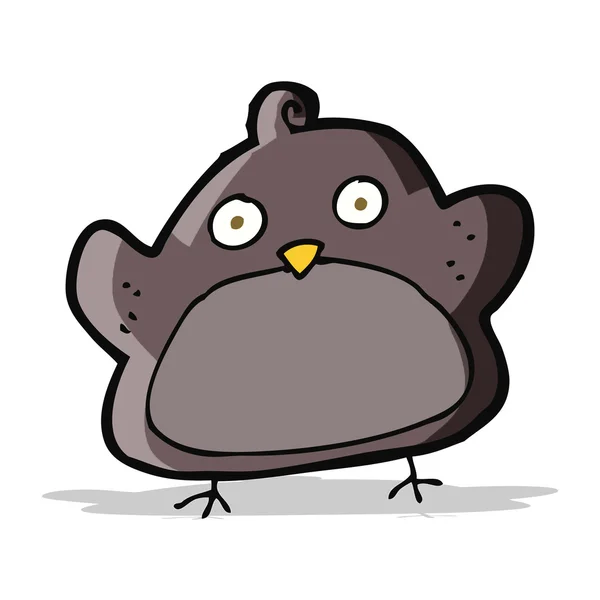 Pájaro de dibujos animados — Vector de stock