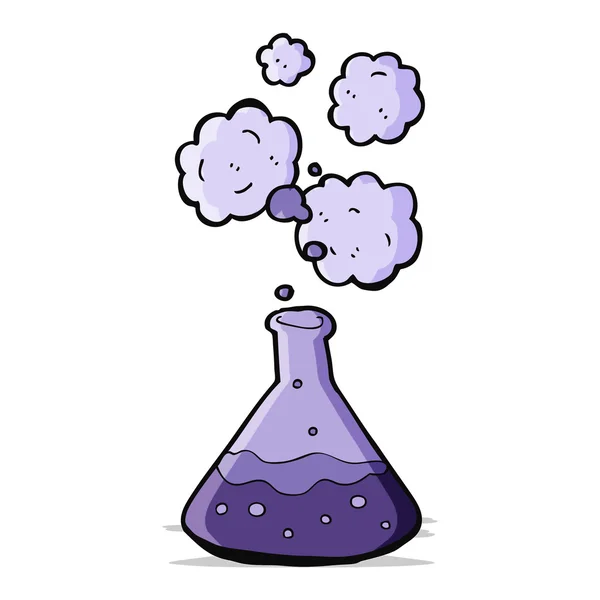 Química de ciencia de dibujos animados — Vector de stock