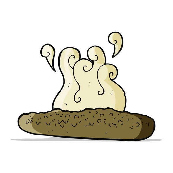 卡通法式面包 — 图库矢量图片