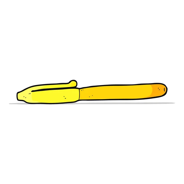 Karikatür kalem — Stok Vektör