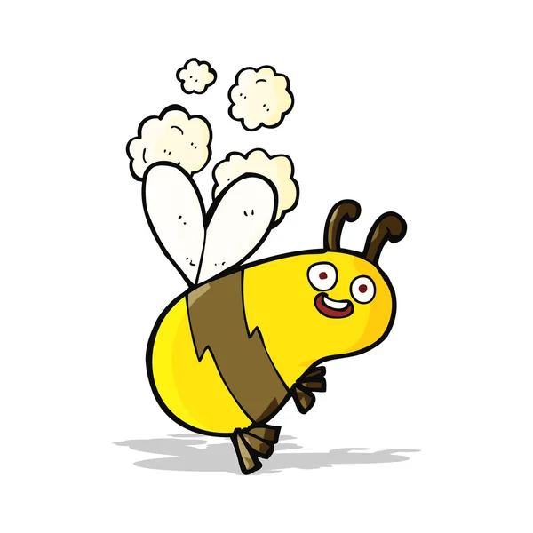 Funny cartoon bee — Wektor stockowy
