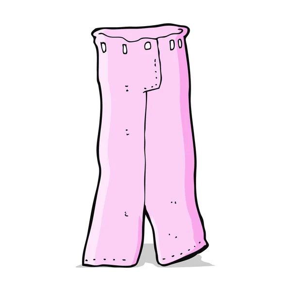 Cartoon paar roze broek — Stockvector