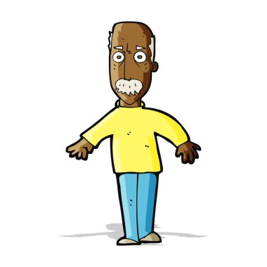 Çizgi film yaşlı adamın canını sıktı.