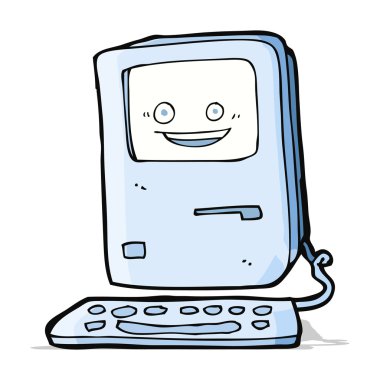 çizgi film eski bilgisayar