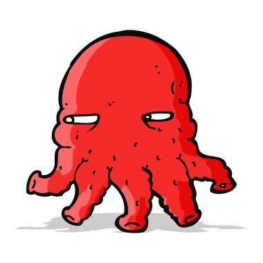 çizgi film uzaylı yüzü