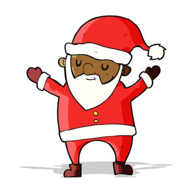 Noel Baba dans çizgi film