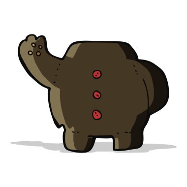 karikatür siyah ayı gövdesi (karikatürleri karıştır ve eşleştir veya kendi fotoğrafını ekle