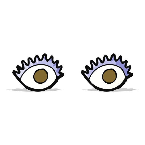 Cartoon eyes — Stock Vector