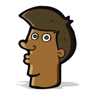 şaşkın adam çizgi film