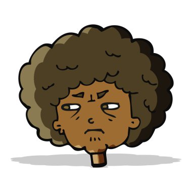 Çizgi filmdeki huysuz yaşlı kadın