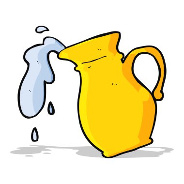 çizgi film su kabı