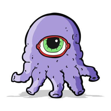 çizgi film uzaylı kafası