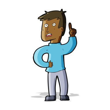 Çizgi filmci çocuk.