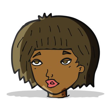 Çizgi film sıkılmış gibi görünüyor.