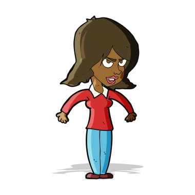 çizgi film ortalama kadın