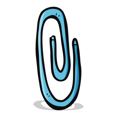 karikatür kırmızı ataç