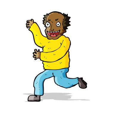 Çizgi film kötü yaşlı adam