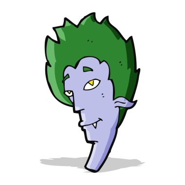 çizgi film vampire kafa