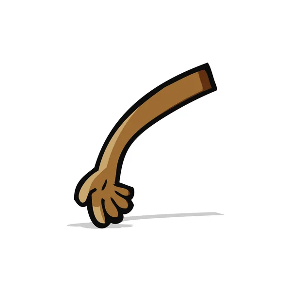 Cartoon arm — Stockvector