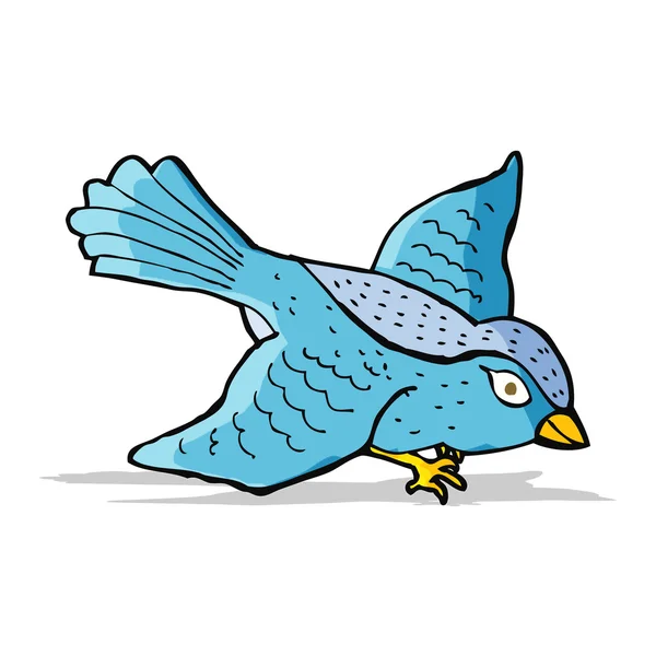 Dibujos animados aves voladoras — Vector de stock