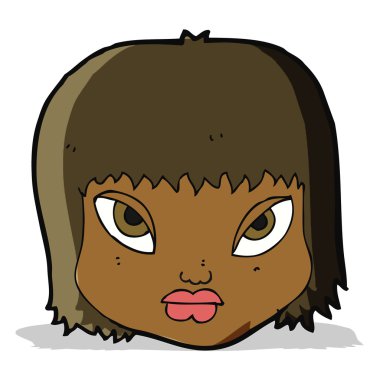 Kızgın Surat cartoon