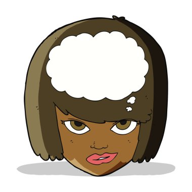 karikatür düşünüyorsun kadın