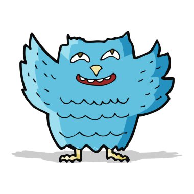 Mutlu baykuş çizgi filmi.