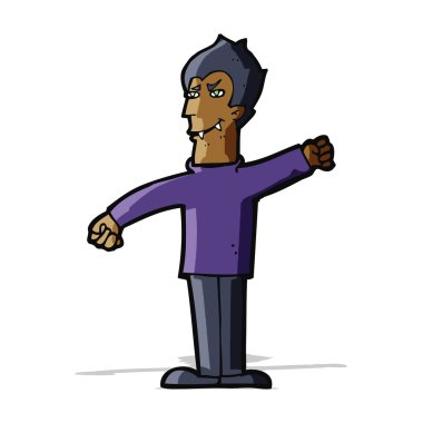 çizgi film vampire adam