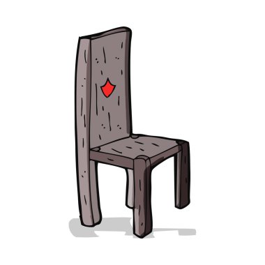 çizgi film eski sandalye