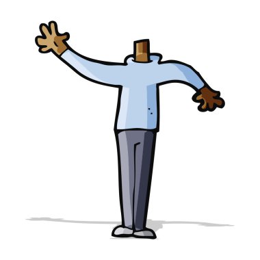 Cartoon erkek el vücut (mix ve maç karikatür veya kendi p eklemek