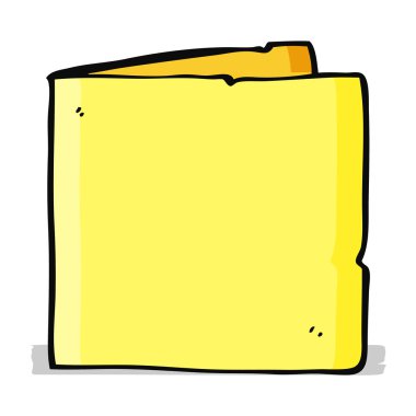 çizgi film boş kartı