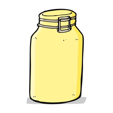 çizgi film Cam Kavanoz