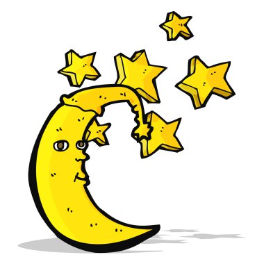 uykulu moon karikatür