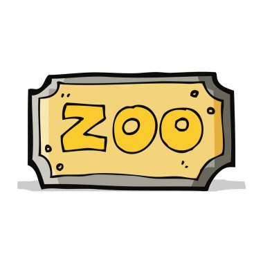 çizgi film zoo işareti