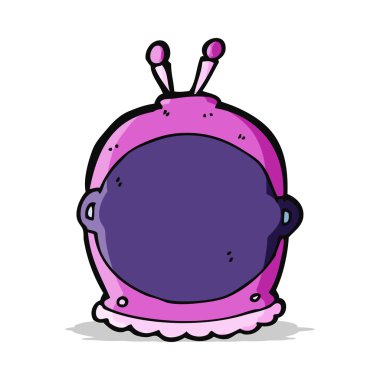 çizgi film uzay kaskı