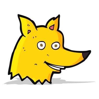 çizgi film tilki kafası