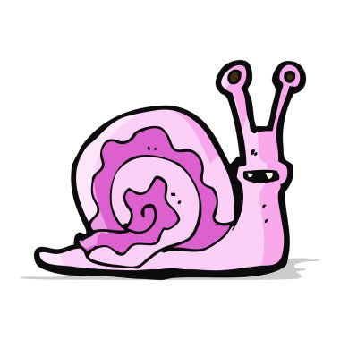 karikatür salyangoz