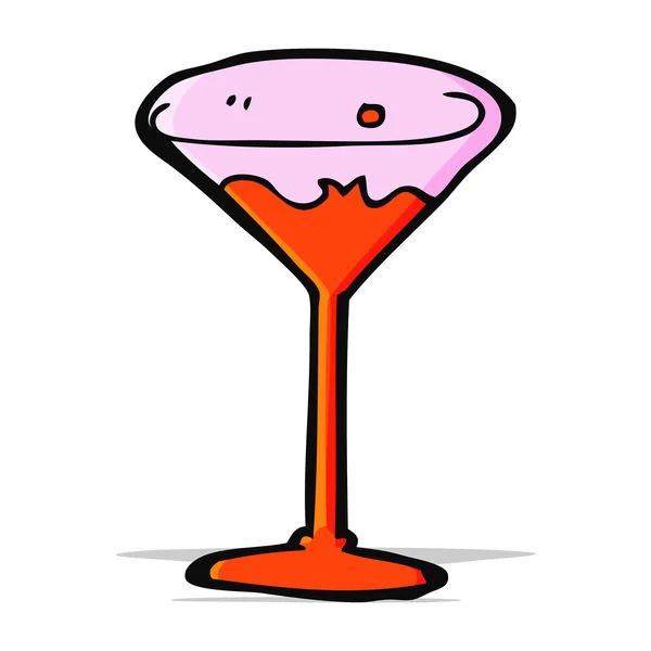 Cartoon cocktail — Stockvector