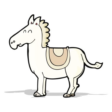 Çizgi film eşeği.