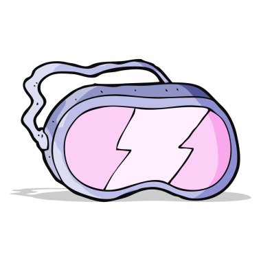 karikatür Kayak gözlüğü