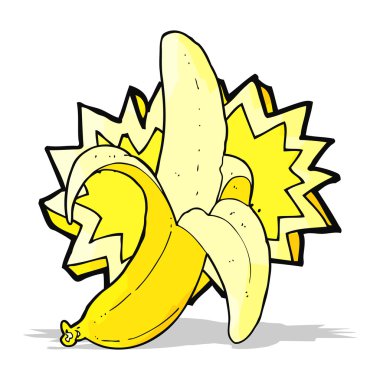 karikatür muz sembolü