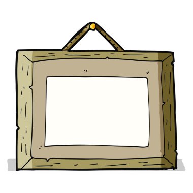 karikatür resim çerçevesi