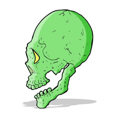 korkunç Kurukafa çizimi