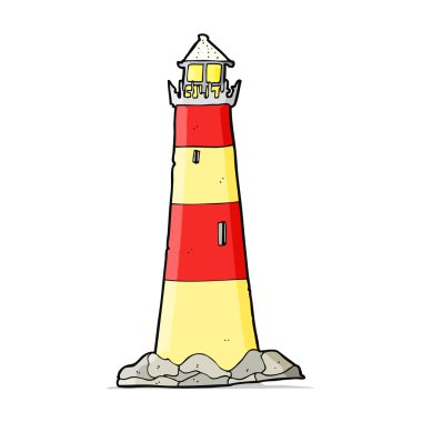 karikatür ışık evi