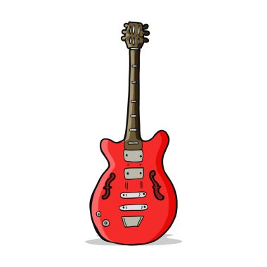 çizgi film elektro gitar