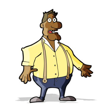 şok adam çizgi film