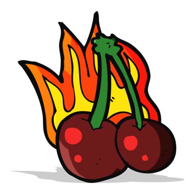 flaming çizgi film kiraz