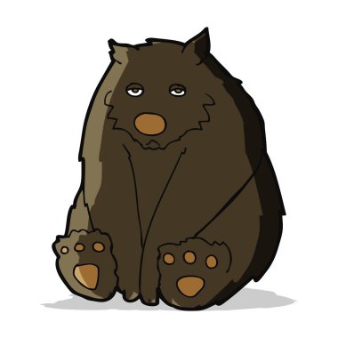 Mutsuz Kara Ayı çizgi filmi